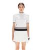 AVEN Field Round Knit White