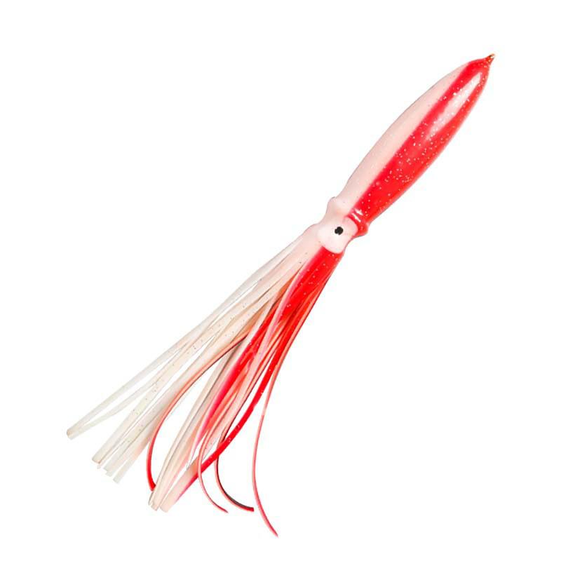 28cm32g Leuchtender Tintenfisch Angelköder Lebensechter Tintenfischrock Angelköder Angelausrüstung für Salzwasser