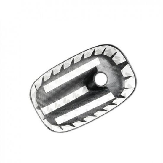 Real Carbon Fiber Roof Shark Fin Antenna Cover Trim For BMW Mini Cooper F55 F56