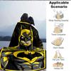 1pc Batman, Superhero Blanket Lightweight Flannel Throw For Sofa, Bed, Travel, Livingroom, Office, Couch, Chair, And Bed
