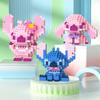 LiLo Stitch Toys Building Block Angel lega Cartoon Character Assembled Model Toys For girl Children Birthday Gifts