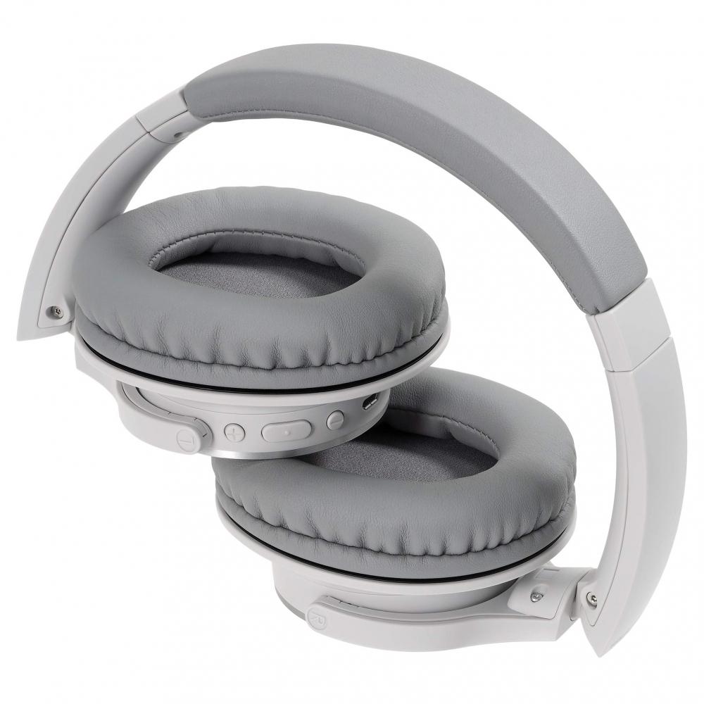 Audio-Technica ATH-SR30BT GY Wireless Headphones with Bluetooth Microphone, Up To 70 Hours Playtime, Gray ATH-SR30BT GY