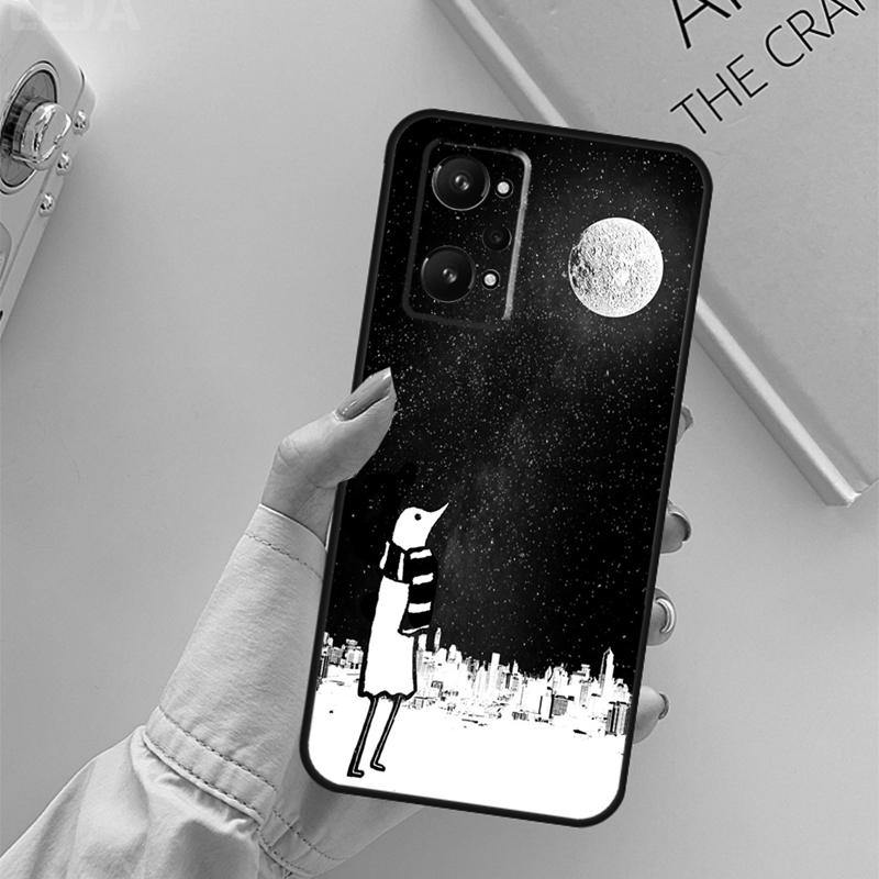Oyasumi Punpun For Realme 10 11 Pro Plus GT Neo 5 2T C21Y C30 C31 C33 C35 C55 OnePlus Nord CE 2 3 Lite Case