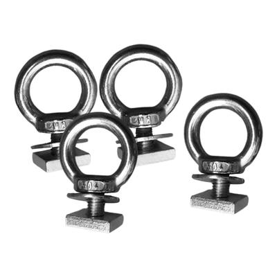 4pcs Stainless Steel T Bolt Eye Nut Tie Down Ring T Slot Bolt Anchor Set