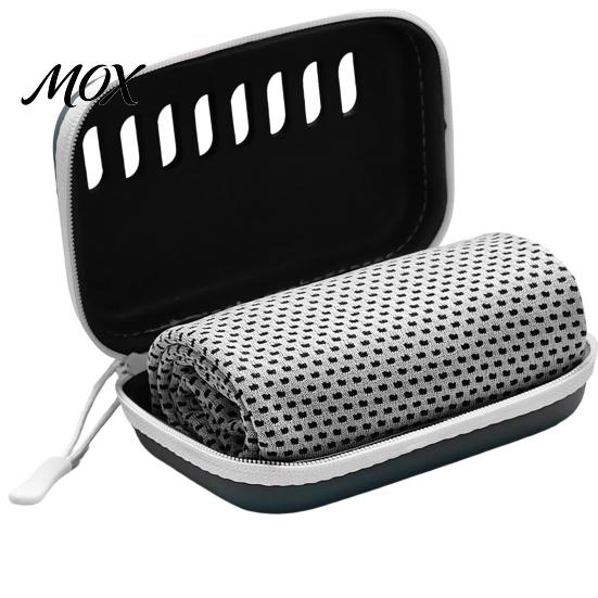 Quick Cooling Towel with Case Carrying Case, 30x80cm Instant Microfiber Ice for Gym Fitness Towel, Portable Drying Workout Yoga Running Sports