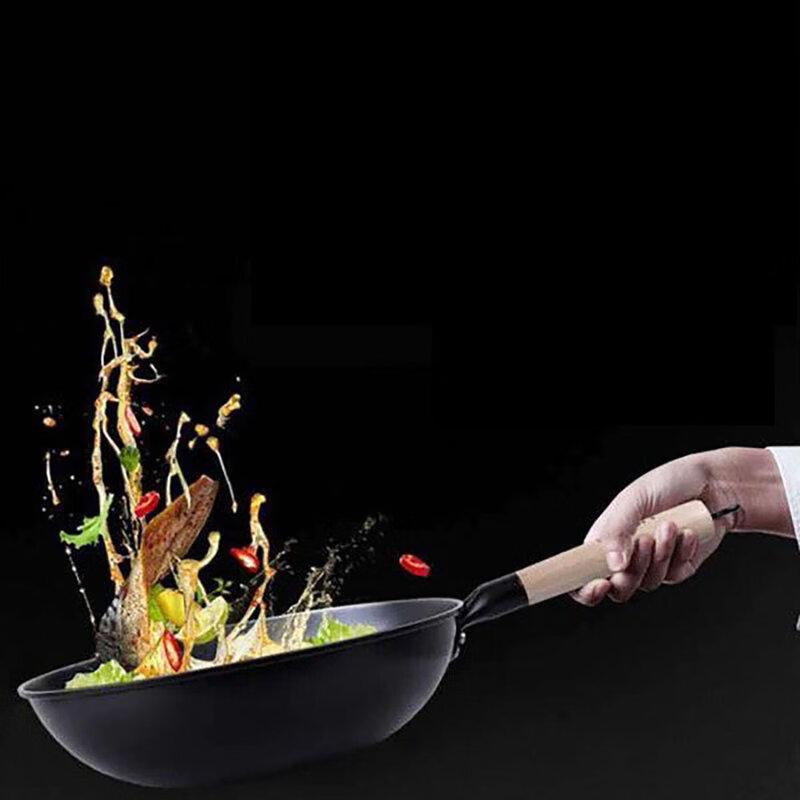 KOBACH 32cm Cast Iron Wok