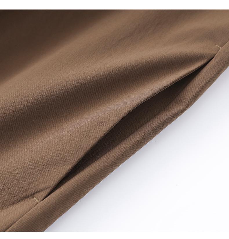 French Minimalist Slim Waist Long Dress Shirt - Women's Summer Collection