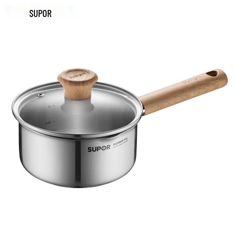 Supor 16cm 316L Stainless Steel Multi-Purpose Pot
