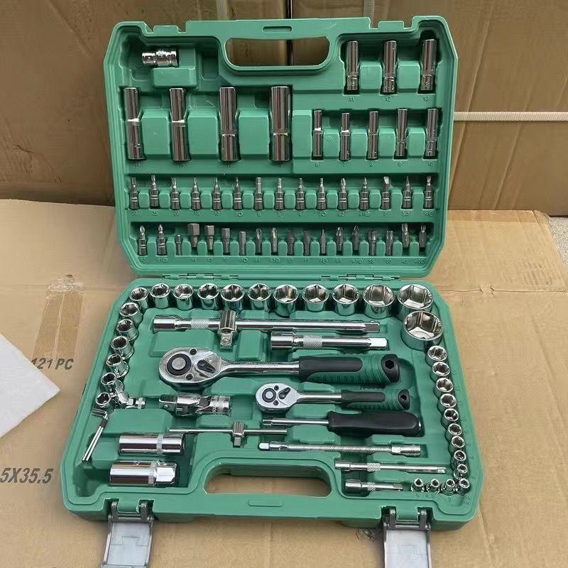 2-Piece Car Repair Socket & Wrench Tool Set