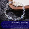 Crystal Beads Bracelet for Womens Trendy 7 In
