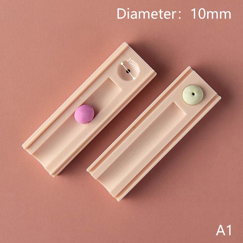 10/12/15mm Polymer Clay Bead Rolling Ball Mold Clay Ball Punching Auxiliary Tool For DIY Earrings Jewelry Pendant Decoration