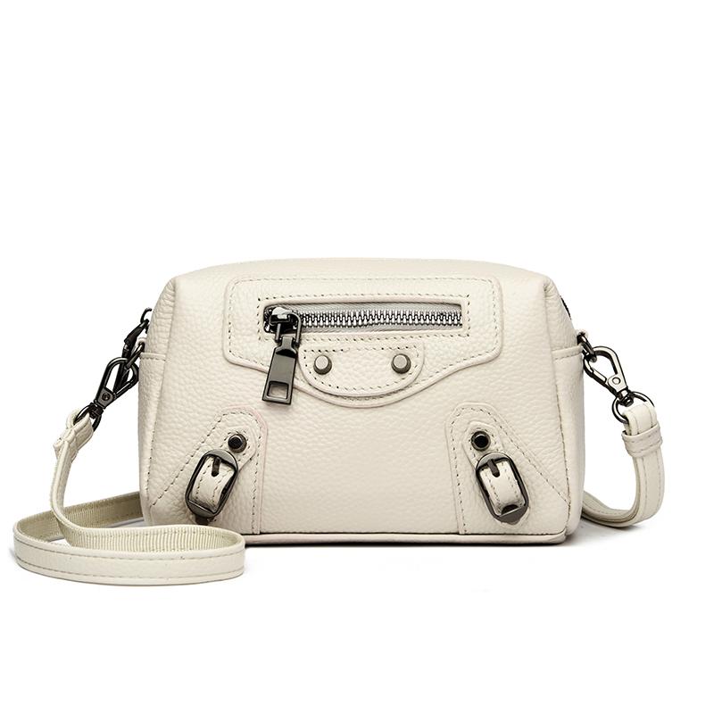 Cowhide Fashion Women Brand Shoulder Bag New Luxury Design Dermis Ladies Totes Handbag Casual Travel Female Crossbody Bags