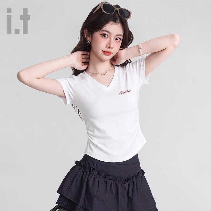Fingercroxx IT Women s V-Neck Short Sleeve T-Shirt XL
