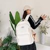 Schoolbag new schoolbag simple, lightweight and versatile large-capacity backpack junior high school student college student niche fashion backpack