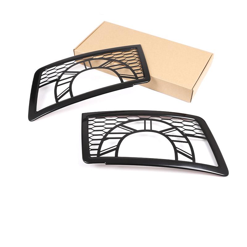 Car Headlight Lampshade Protection Net Stainless Steel Cover Accessories Car Modification For Land Rover Defender 110 2020-2022