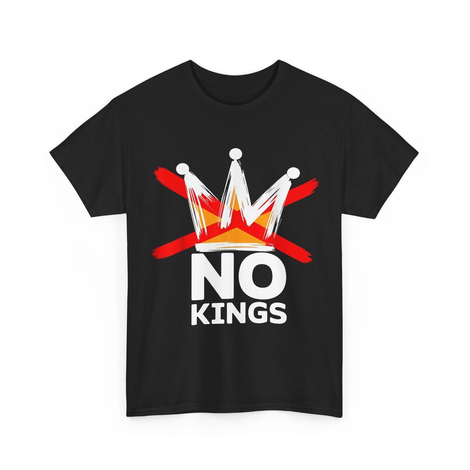 No Kings Shirt, No Kings Day Women Men Shirt S