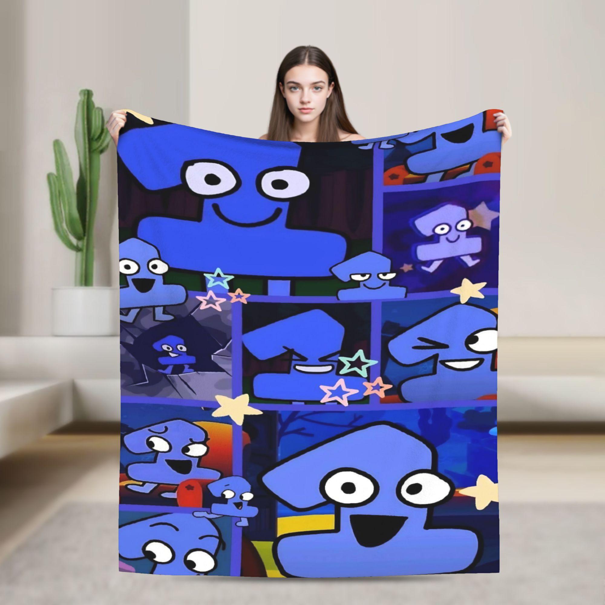 

Cartoon Four BFDI Animated Blankets Fleece Spring Autumn Breathable Thin Throw Blankets for Bedding Outdoor Bedspread 75x90cm