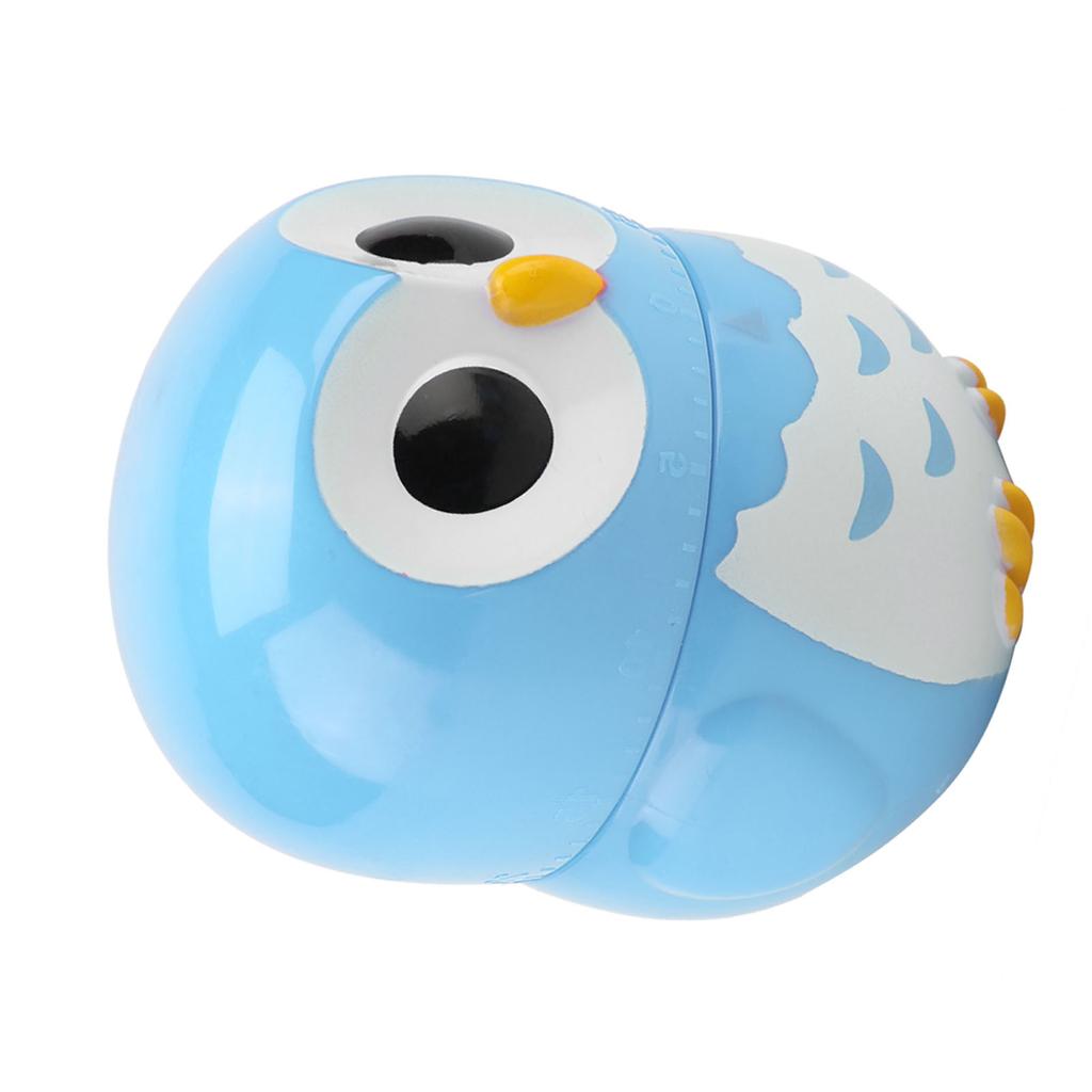 Cute Owl Shape Kitchen Manual Timer Mechanical Home Cooking Counters Clock