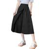 ZANZEA Women Casual Elastic Waist Summer Loose Capri Pants