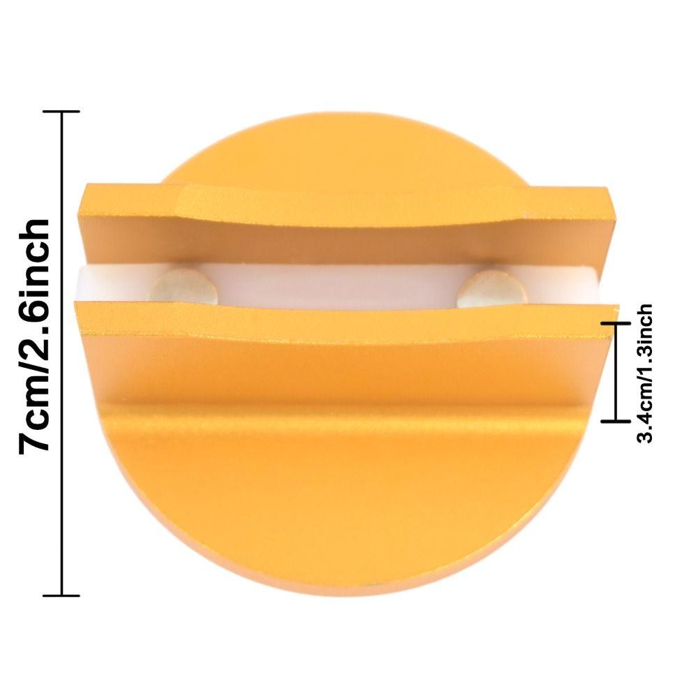 Aluminum Zinc Zinc Alloy Jack Pad Adapter Grooved Design Pinch Weld Adapter  Vehicle Floor Jack