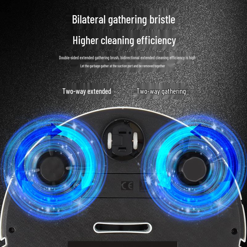 Aspirator robot inteligent All-in-One pentru măturat și spălat podele pentru casă