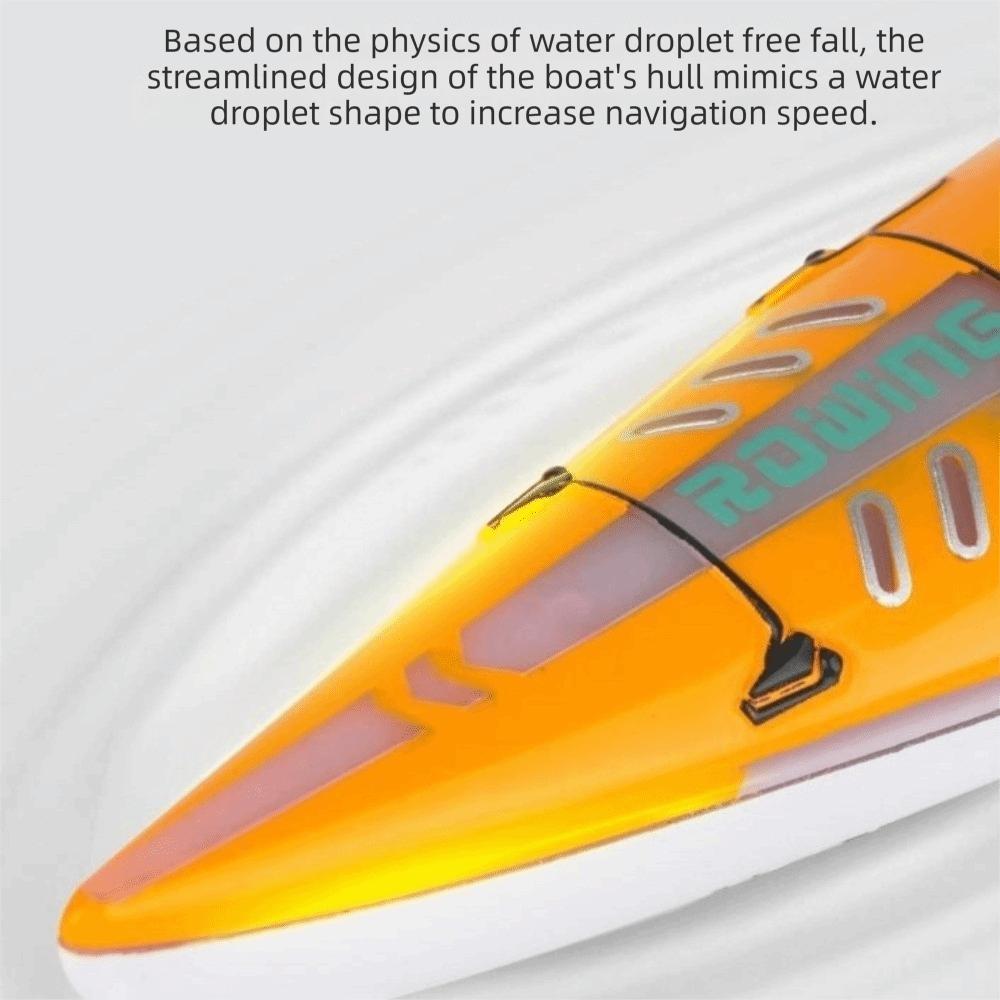 2.4G Remote Control Remote Control Boat Light Speedboat Watercraft Toy RC Boat Toy Summer Game