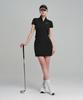 DOWNBLOW Women'S Golf Wear Half-Zip Anorak Short-Sleeve Dress Db 9001W