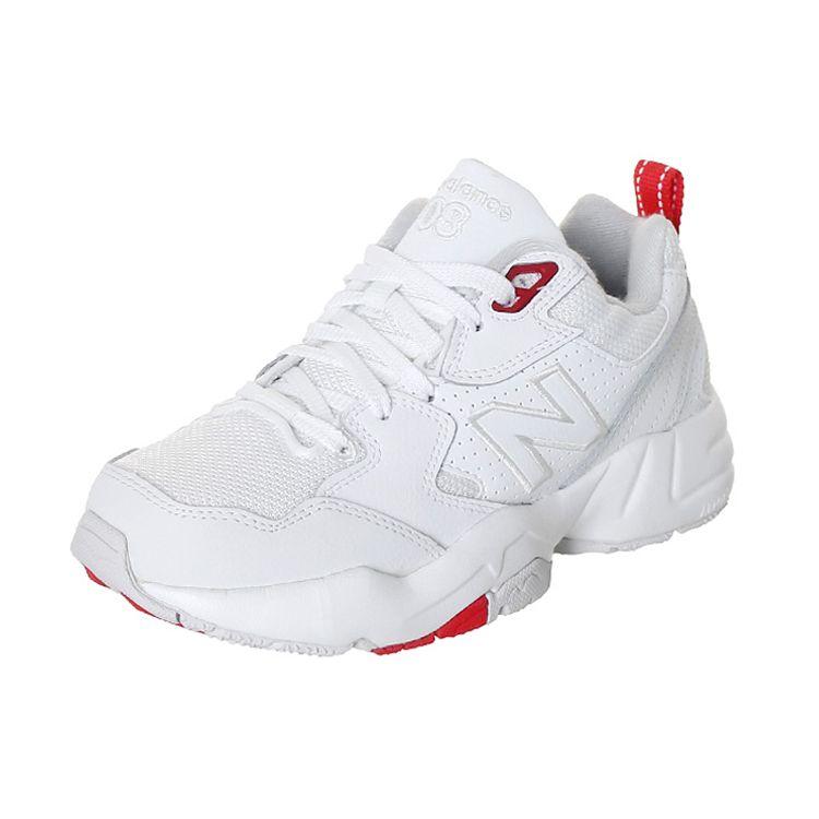 New Balance Nb 708 Retro Comfortable Fabric Synthetic Leather Low Top Casual Running Shoes Women Sneaker White Red WX708EC