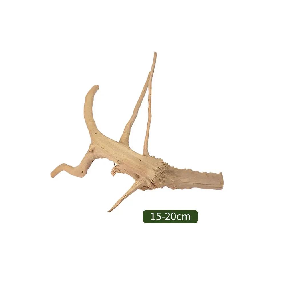 Natural Tree Trunk Aquarium Decoration Sunken Wood Landscaping Ornaments Decor Fish Tank Ornament Different Shape