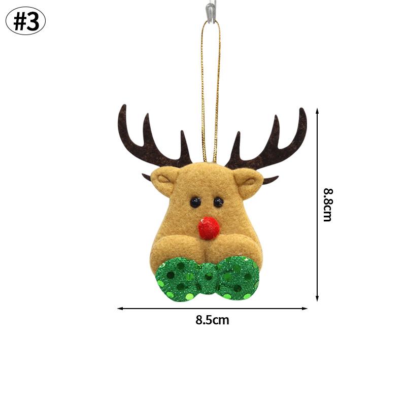 Christmas Pendant Butterfly Snowfake Hanging Pendant Xmas Tree Decor Christmas Tree Pendants Party Props Articulos Para Navidad