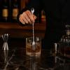 Home Bar Cocktail Shaker Accessory Spoon, Stainless Steel Mixing Stirrer, Long Handle Drink Spoon Kitchen Fruit Tea Stirrer with Spiral Twisted Design