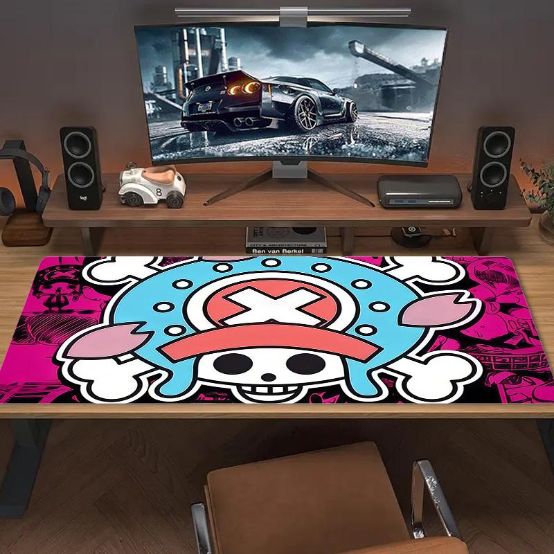 One Piece6 Print Cushion Non-slip Laptop Tablet Big Mousepad XXL Mat Mini PC Playmat With Lock edge