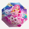 Fairy Tale, Fantasy World Themed Automatic Opening and Closing Umbrella, Compact Travel Umbrella, Lightweight and Portable, Suitable for Bea