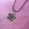Trend Niche Daisy Flower Pendant Collarbone Chain Temperament Simple Neck Chain Adjustable Round Bead Chain Necklace