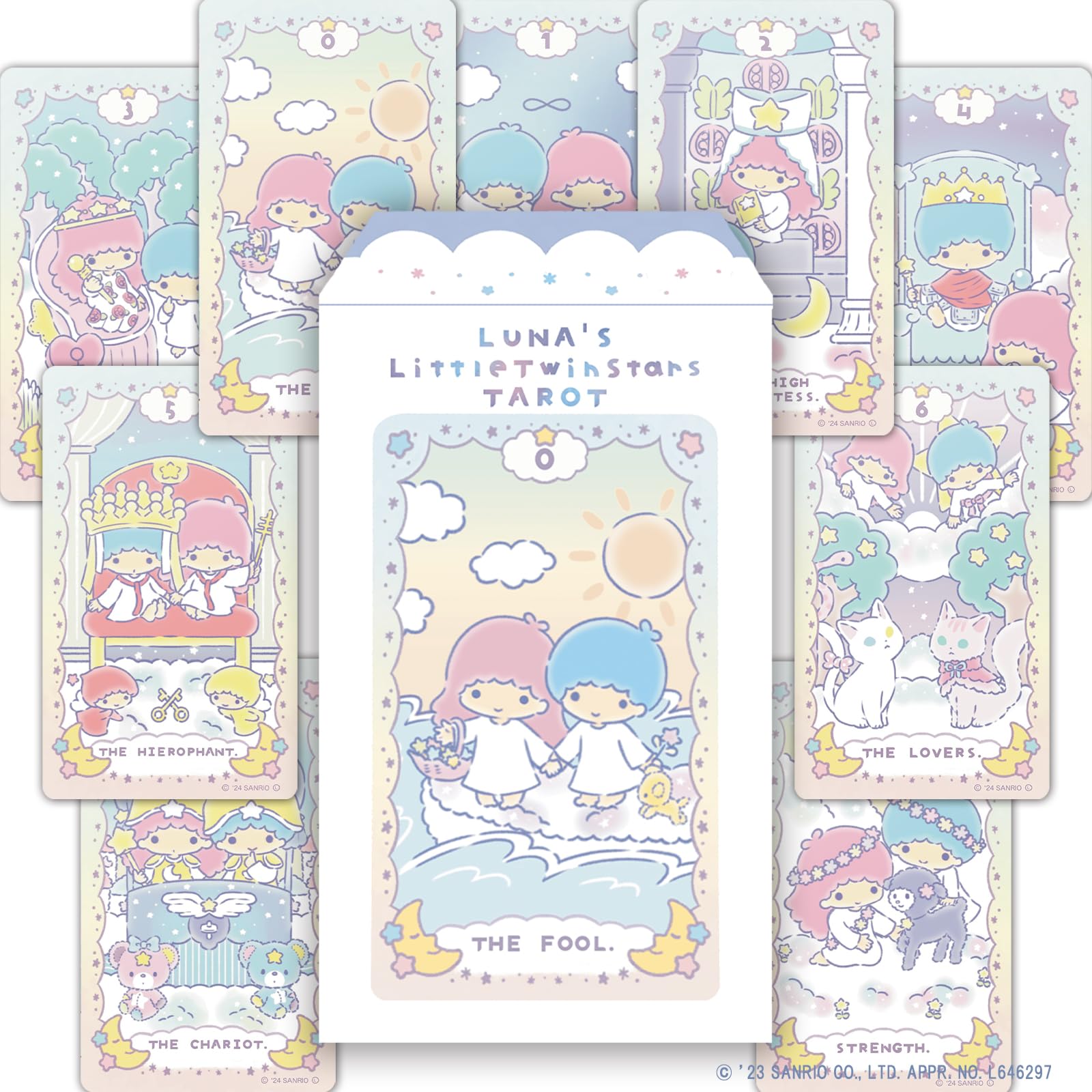 Таро Kiki Lala Little Twin Stars [Sanrio] и Таро Луны [Для начинающих]