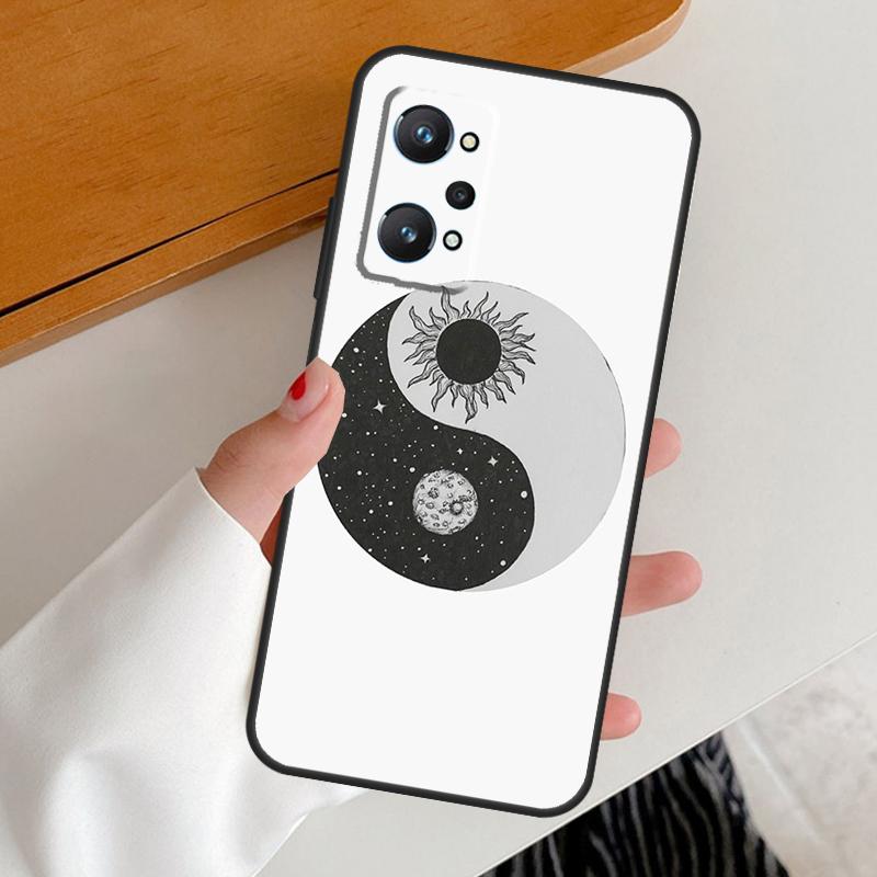 Eight Diagrams Taiji Yin Yang For Realme C53 C51 C55 C67 C30 C31 C33 C35 C21Y C25s GT5 9 10 11 12 Pro Plus GT Neo 6 Case