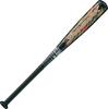 Bâtă de baseball și softball ZETT pentru băieți, din metal, SWINGMAX Super Duraluminiu, 72 cm, 410 g, medie, neagră (1900) BAT75512C