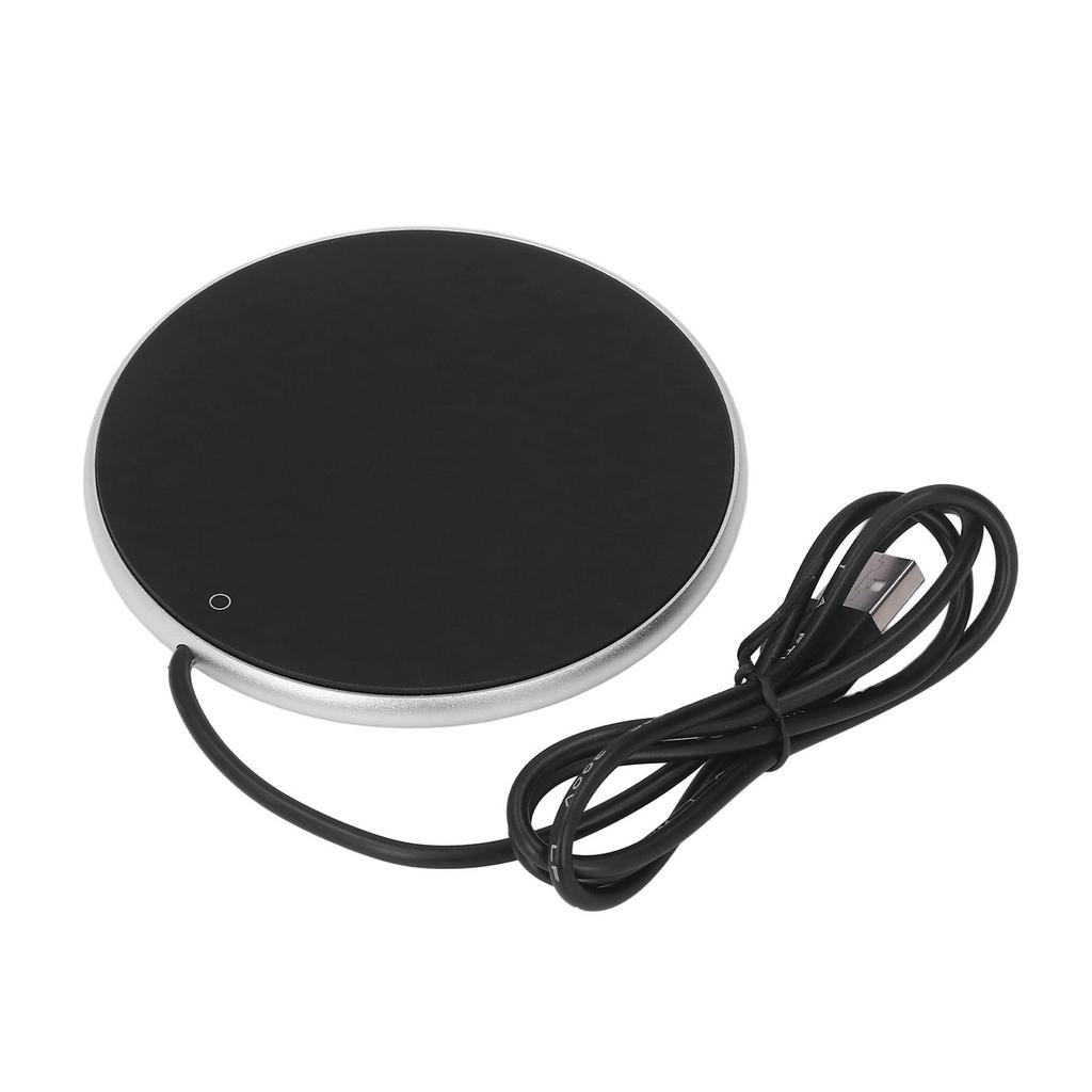 Coffee Mug Warmer 55 Degrees C Constant Temperature Space Saving Smart USB Candle Warmer for Home Office Travelling