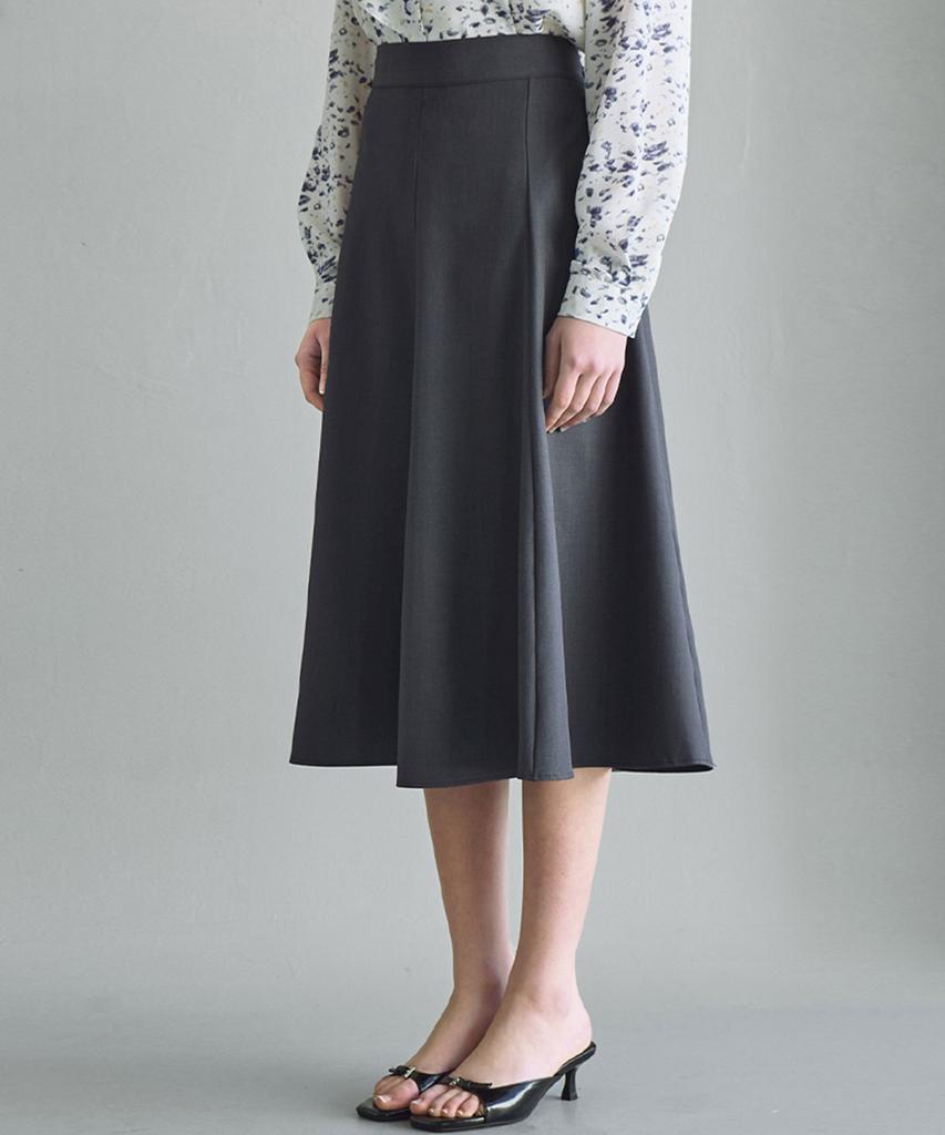 LUSIDA Abella Flare Long Skirt