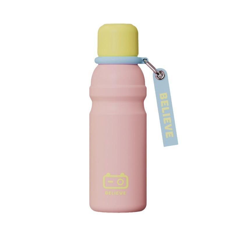 New Colorful Accompanying Outdoor Thermos Cup Office High Appearance Level Water Cup Men and Women Large Capacity Water Cup Straight Drink