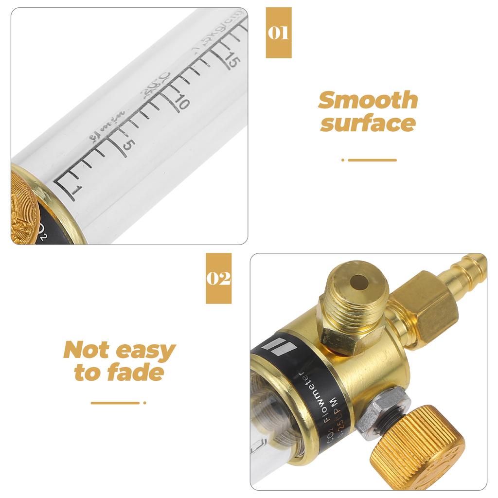 Flow Meter Argon Flow Meter Co2 Flow Meter Tube Carbon Dioxide Flowmeter Air Flow Meter Gas Flowmeter Measuring Device Flow Mete