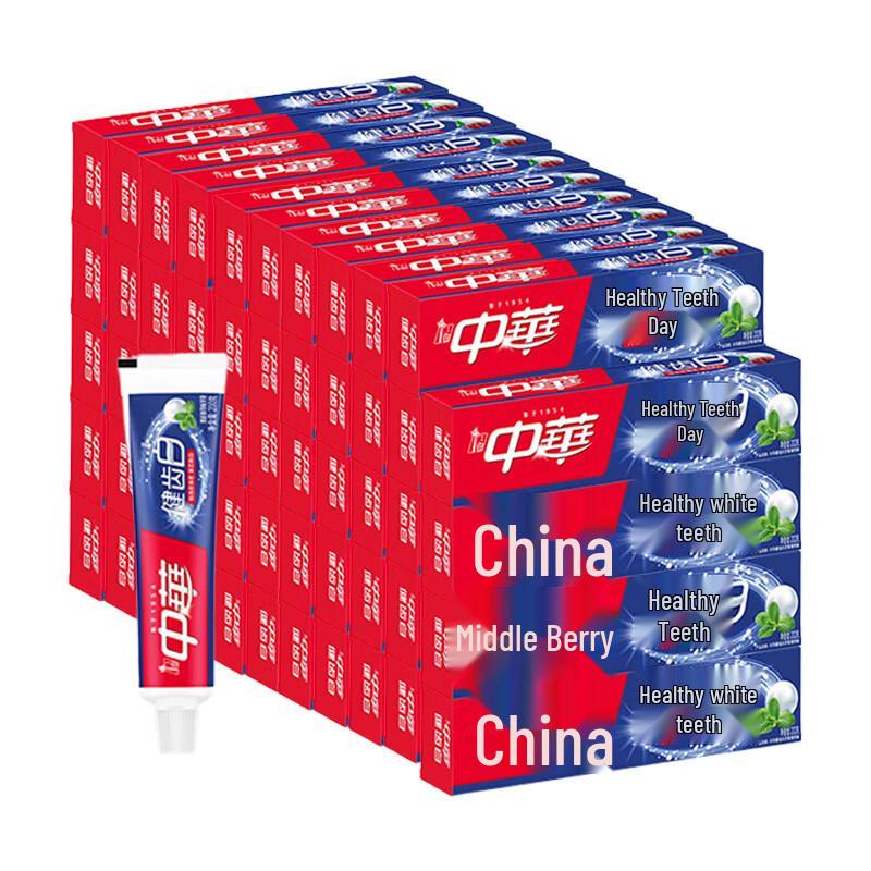 Отбеливающая зубная паста Zhonghua с пищевой содой