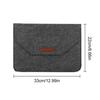 1pc/Wool Felt Bag/Sleeve Cover/12inch/13.3inch High-quality Felt Material Laptop Case For Macbook