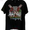 Voltron T Shirt Mens Size Medium Legendary Defender Black S Vintage Washed Streetwear Fashion Unisex Graphic Breathable Casual