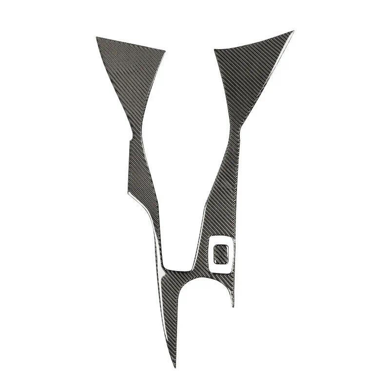 LDH Car Interior Carbon Fiber Gear Shift Panel Frame Trim Stickers For Chevrolet Camaro 2017-2019