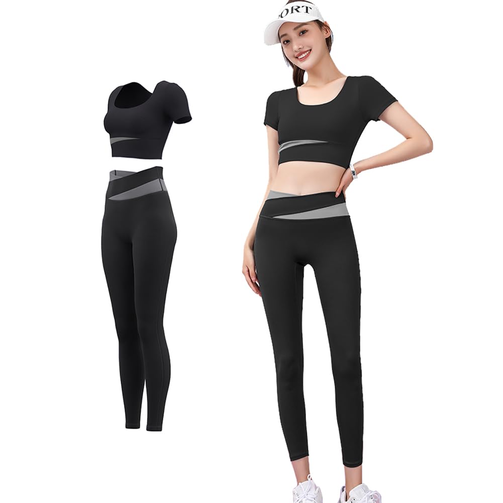 

Olabela Тренировки по йоге Спортивная йога Высокий стильный комплект топ и низ Женская спортивная одежда, Одежда, Одежда, Бюстгальтер, Брюки, Леггинсы, Талия,