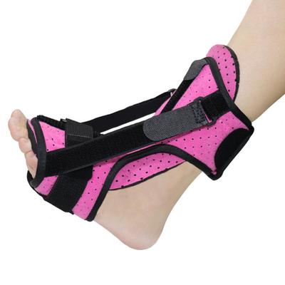 Tala para fascite plantar, tala ajustável com fecho de absorção de suor, suporte para os pés, tendinite de Aquiles, para homens