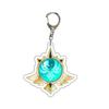 Key Acrylic Chain Key Chain Venti Klee Barbara Diluc Key Ring Pouch Pendant
