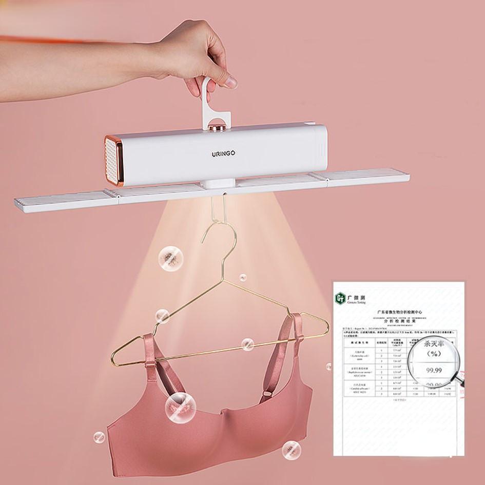 400W Household Quick-heating Dryer Folding Portable Clothes Hanger Shoe Dryer Clothes Sterilization Dryer 520x60x732mm