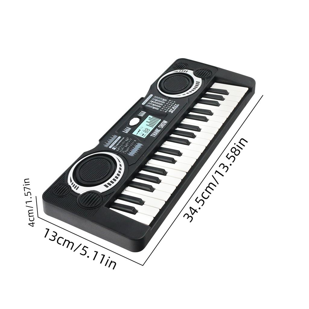 37 Key Children's Electronic Keyboard Beginner's Entry, Multifunctional Playable Small Piano Toy
